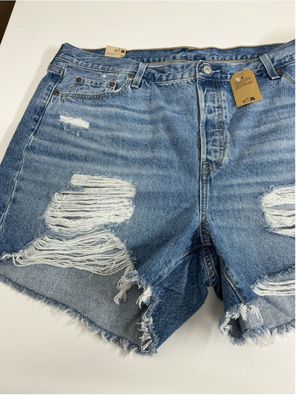 501 Levi’s shorts plus size top - Picture 4 of 9